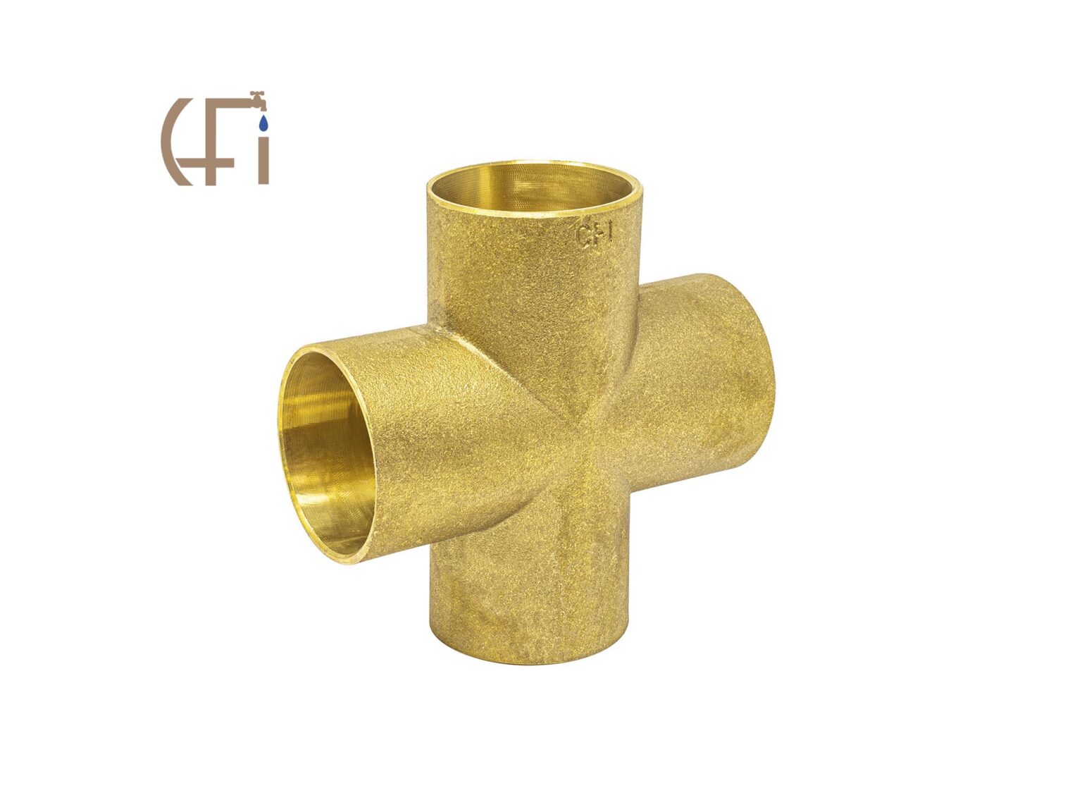 DWV Brass Cross Copperfit Industries