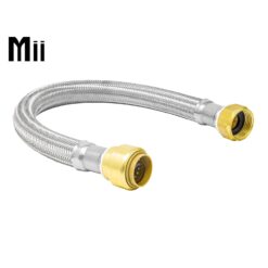 Push-fit SS Braided Flex Connector