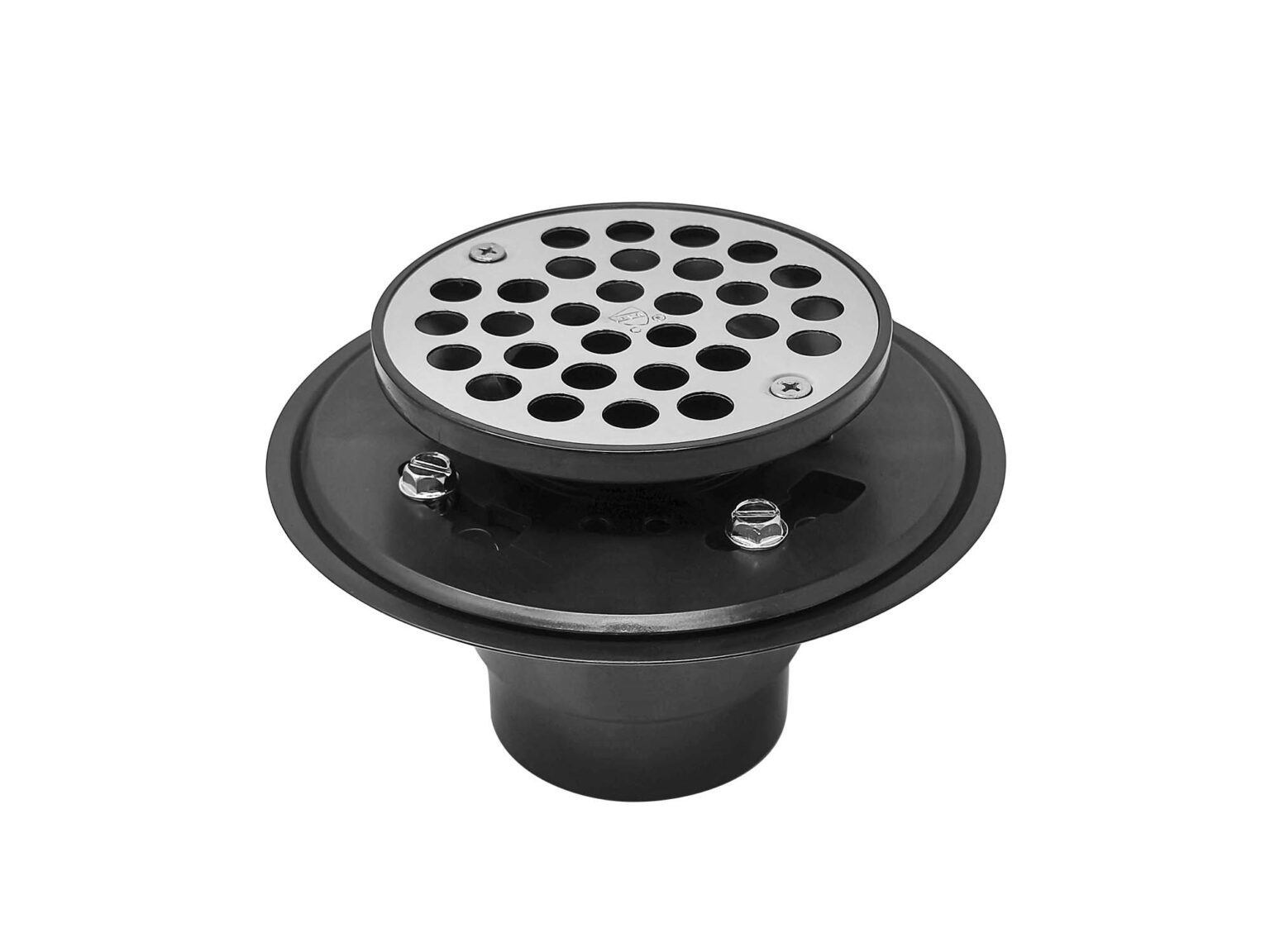 Low Profile Adjustable Shower Drain w/ Reversible Clamping Ring Copperfit Industries